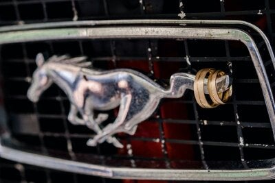 Oldtimer Ford Mustang 1967 Cabrio Rot Hochzeitsauto Mieten Ausfahrt – 4