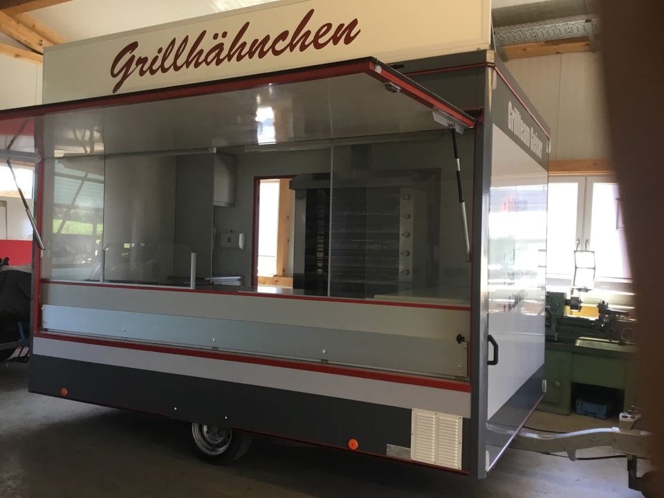Hähnchengrillanhänger mieten in Burgau – für Umzug & Baumarkt