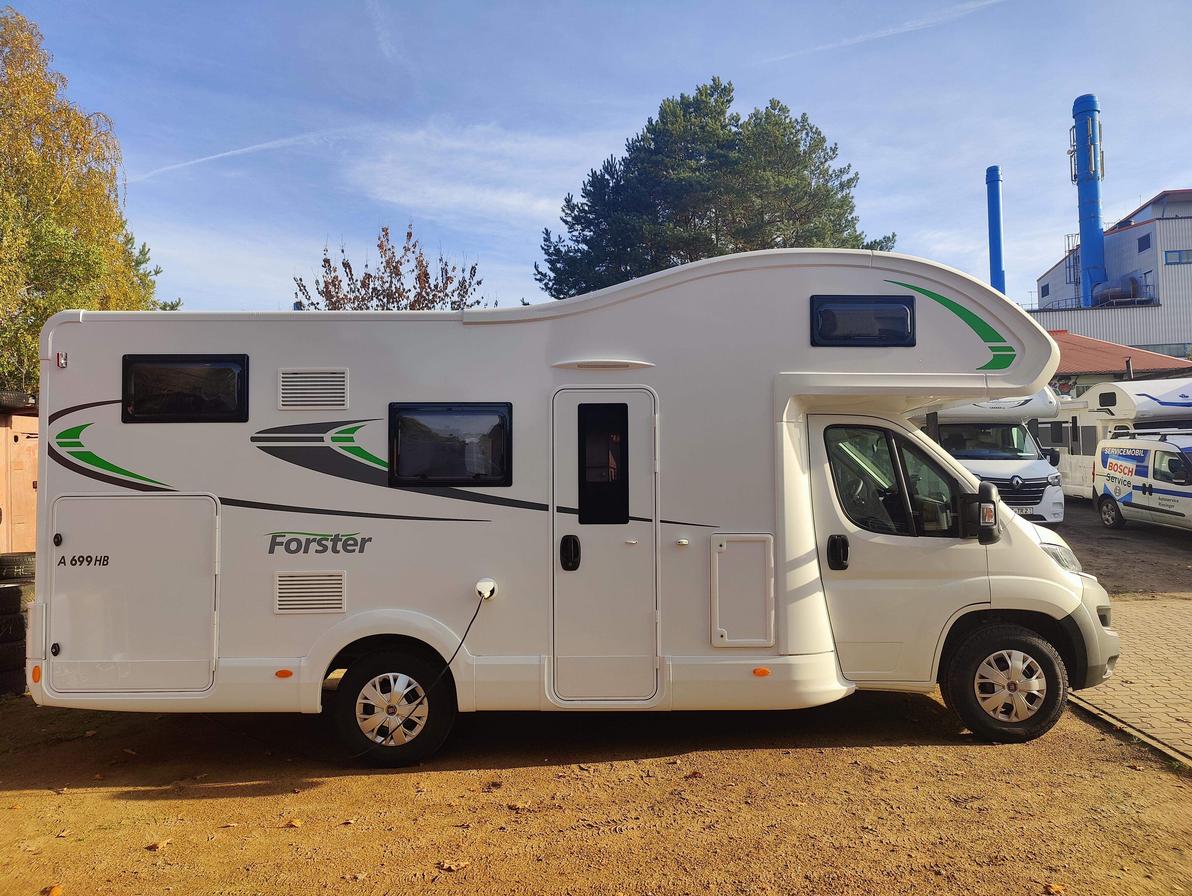 Wohnmobil mieten Forster für 6 Personen 2x vorhanden vom 02.07.-12.07.26 frei