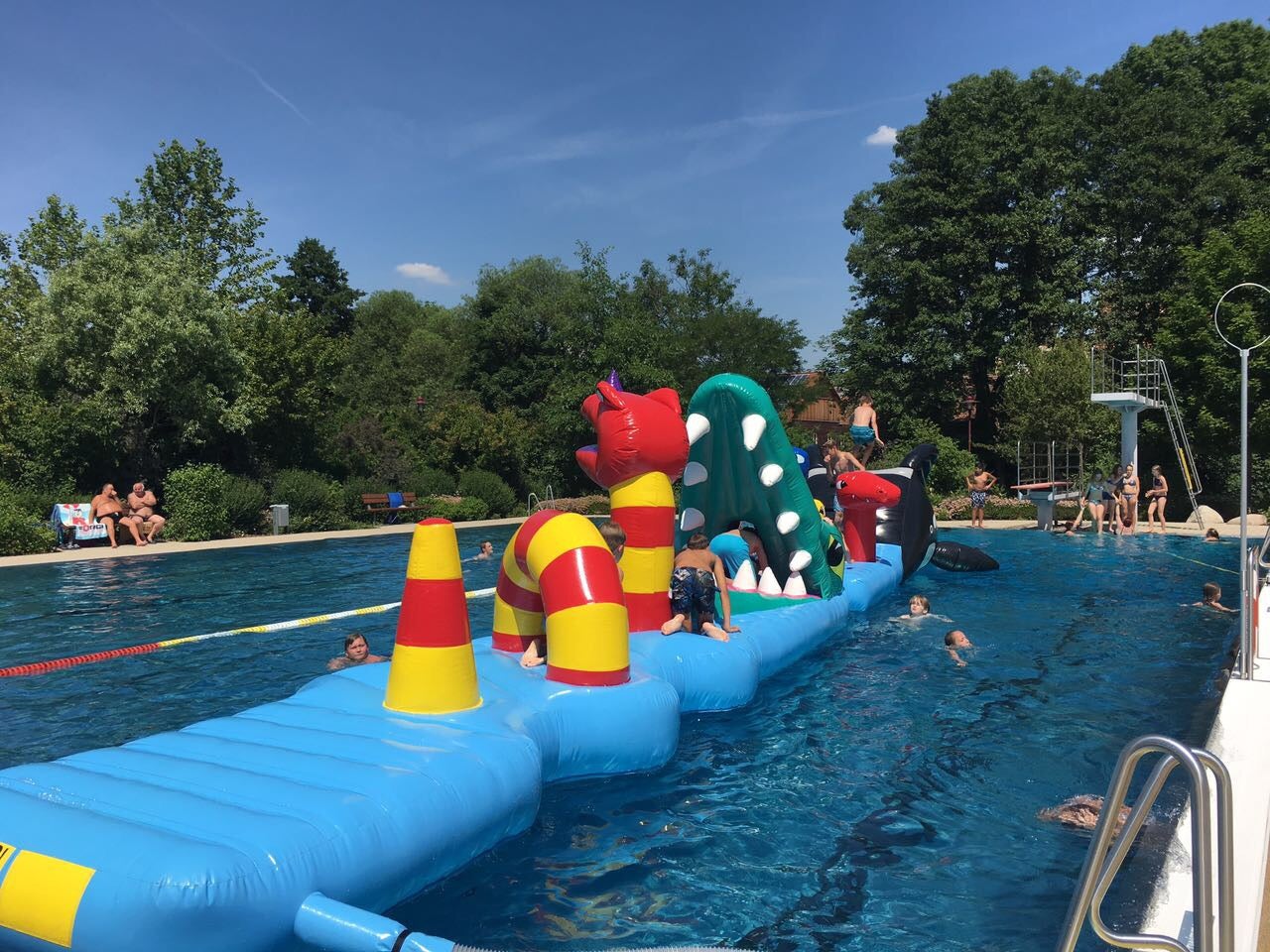 Wasserhindernis Parcours "Seamonster" – 3