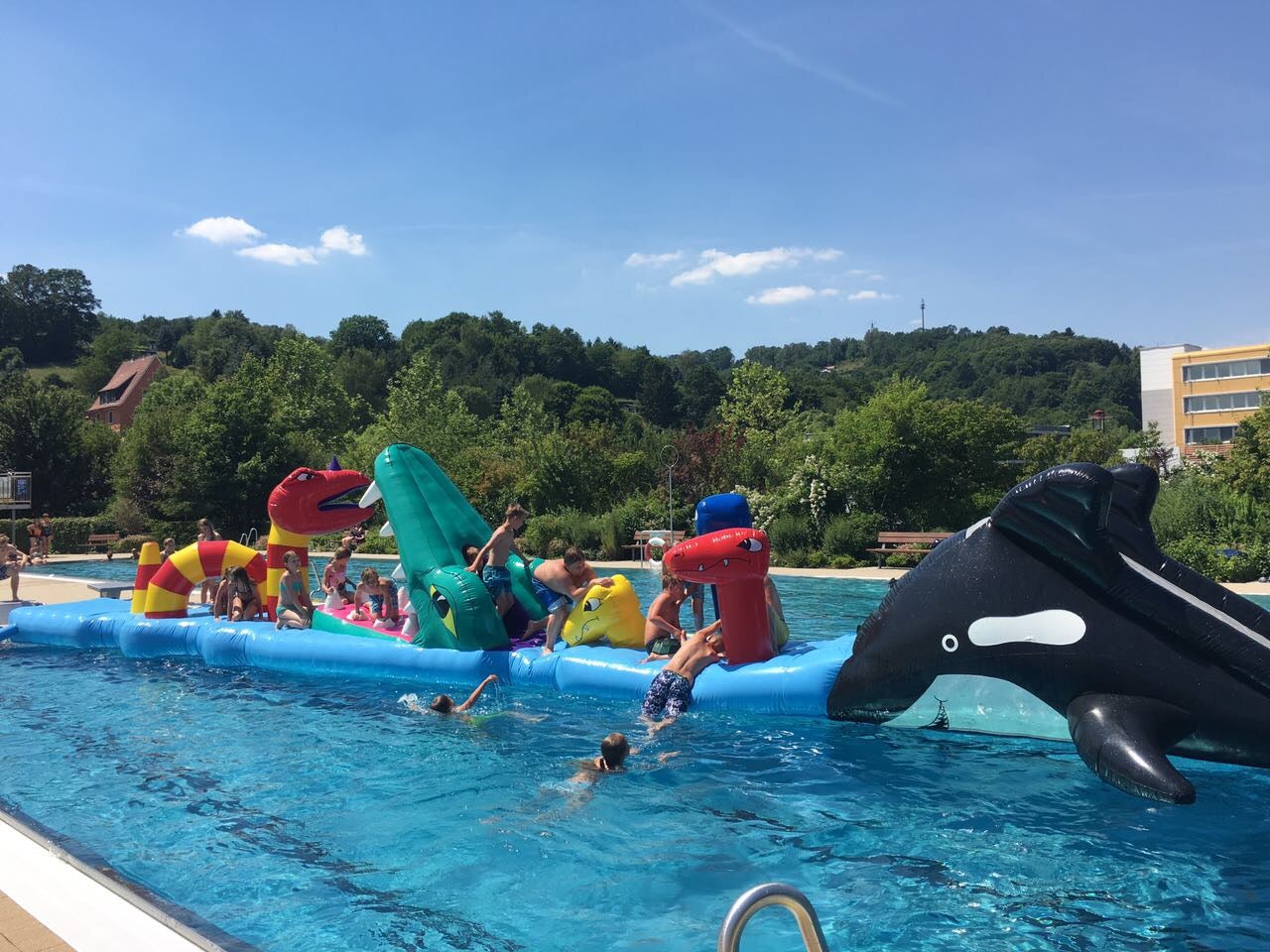 Wasserhindernis Parcours "Seamonster" – 2
