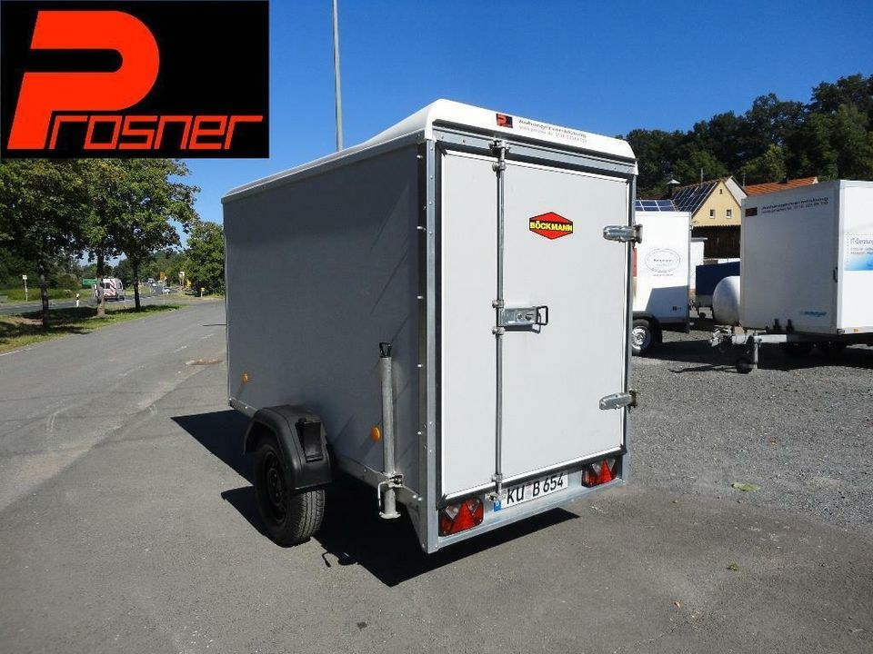 Kofferanhänger klein 1000 kg mieten bei Anhängervermietung Prosner