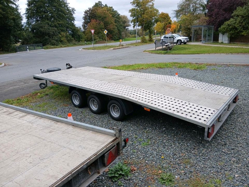 5m Autotransporter Fahrzeugtransporter Anhänger mieten – 2