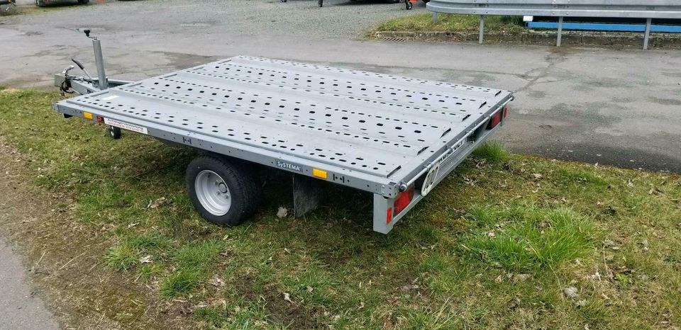 Platformanhänger Hochlader 2.5m mieten bei Anhängervermietung Prosner – 3