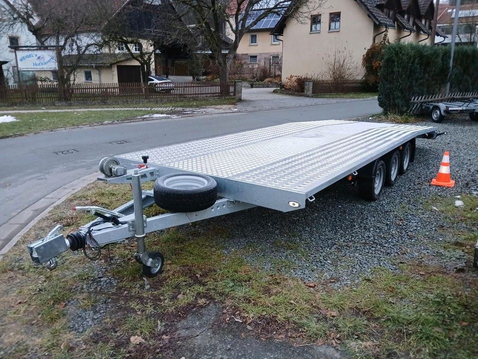 6m XL Fahrzeuganhänger EXTRA BREIT 2,3M mieten in Neudrossenfeld