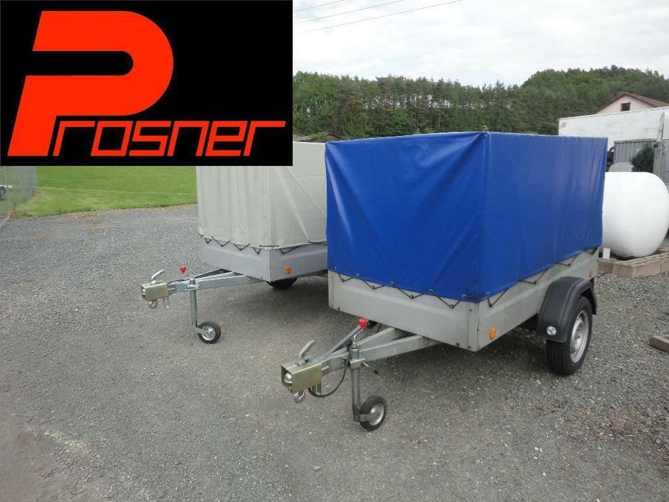 750 kg Planenanhänger blau Anhänger mieten in Neudrossenfeld