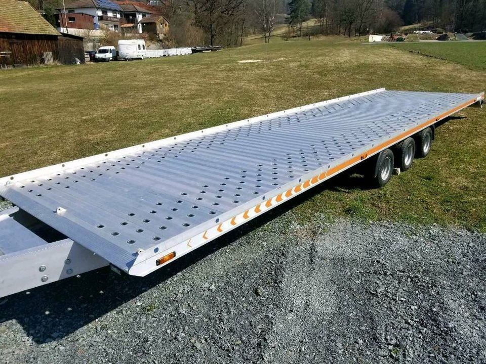 XXL Universaltransporter 8.5m Plattformanhänger mieten