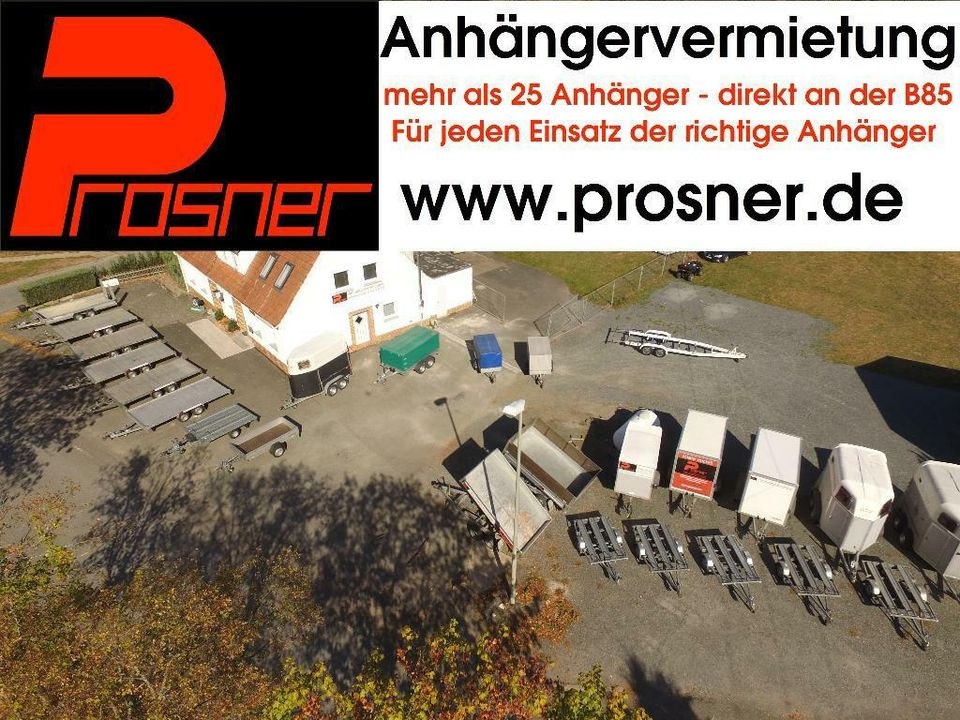 Kippanhänger Kipper 3000kg Auffahrrampen mieten in Neudrossenfeld – 2