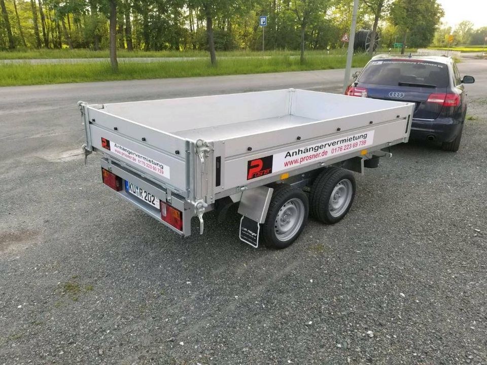 Kippanhänger Kipper klein 2700 kg mieten in Neudrossenfeld – 4