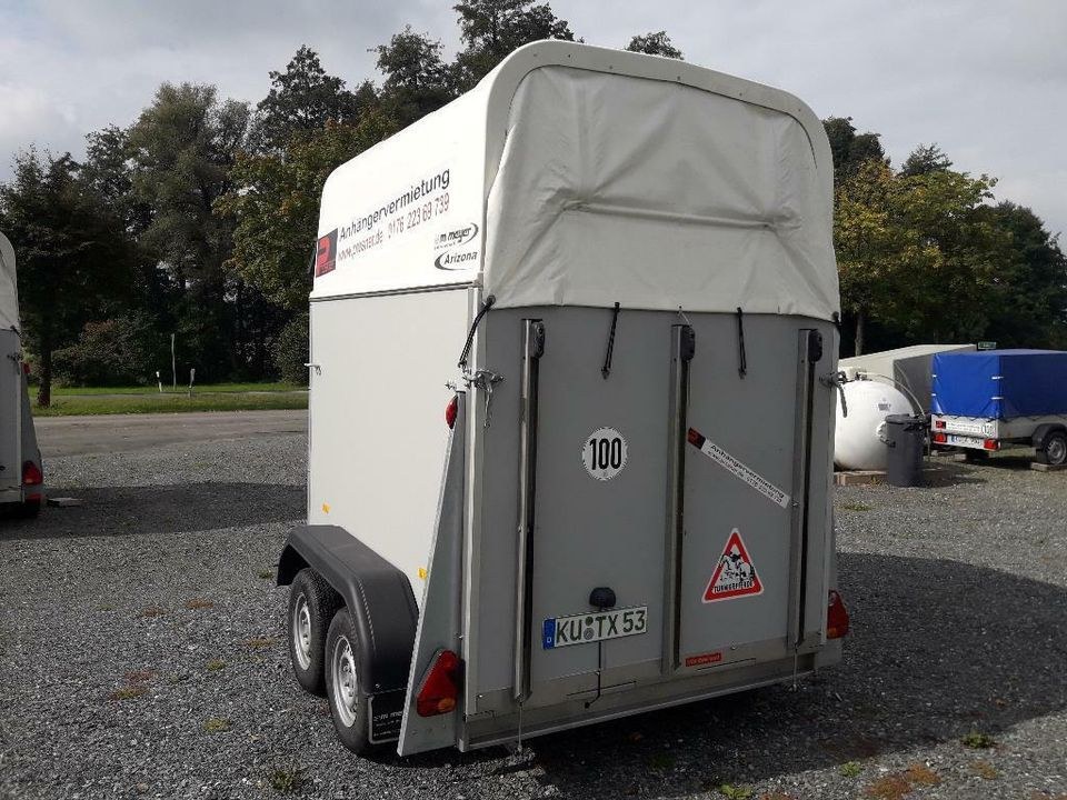 Pferdeanhänger ohne Sattelkammer 2 Pferde mieten in Neudrossenfeld – 3