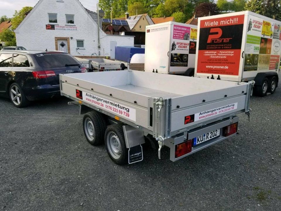 Kippanhänger Kipper klein 2700 kg mieten in Neudrossenfeld – 3