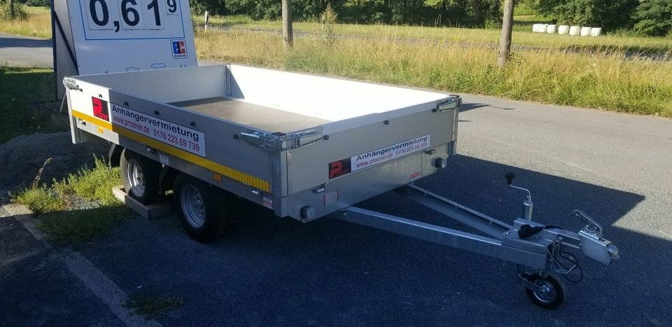 HOCHLADER Anhänger Kastenanhänger 750 kg mieten in Neudrossenfeld – 4