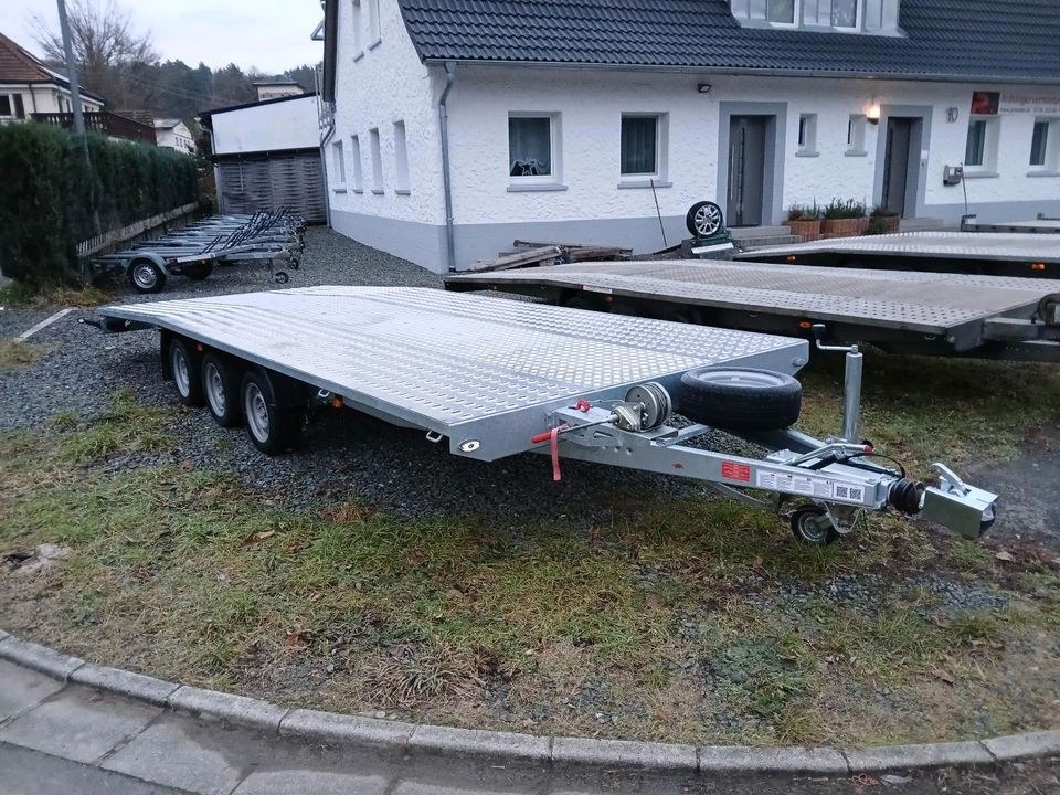 6m XL Fahrzeuganhänger EXTRA BREIT 2,3M mieten in Neudrossenfeld – 2