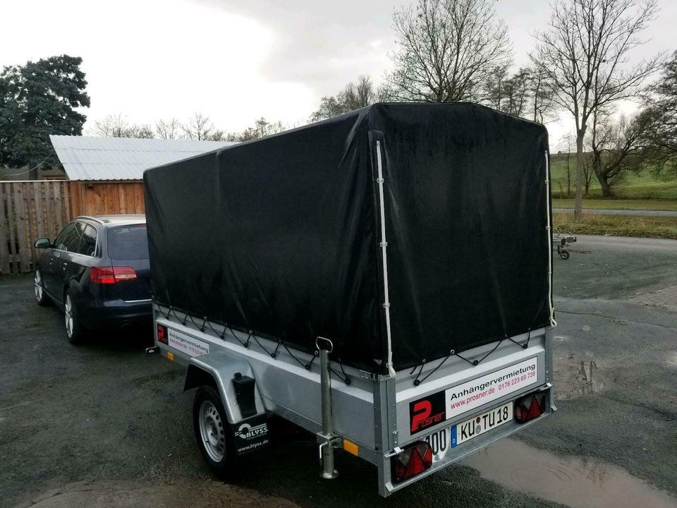 750 KG Planenanhänger Groß 2.7m mieten bei Anhängervermietung Prosner – 3
