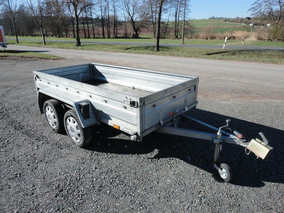Offener Kastenanhänger 750 KG Quad Rasentraktor mieten
