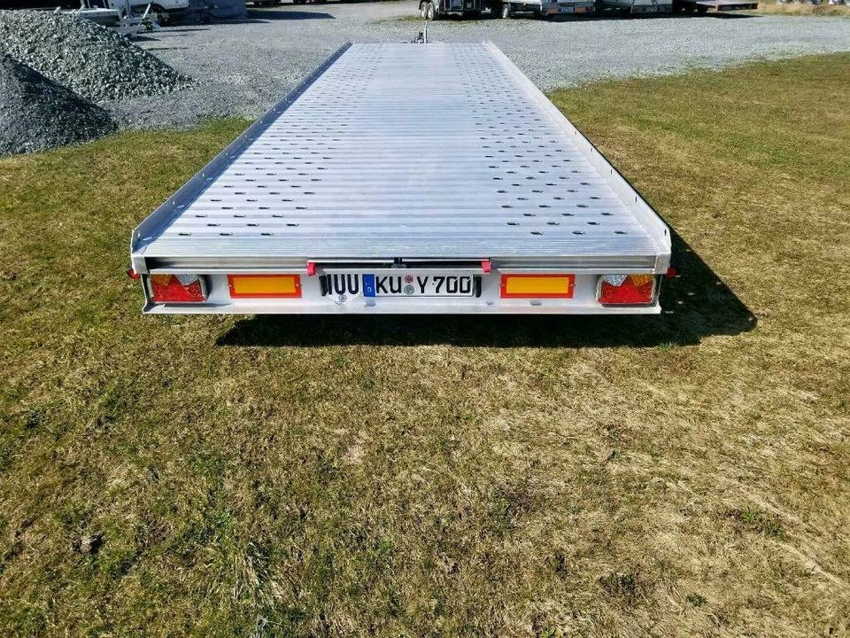 XXL Universaltransporter 8.5m Plattformanhänger mieten – 3