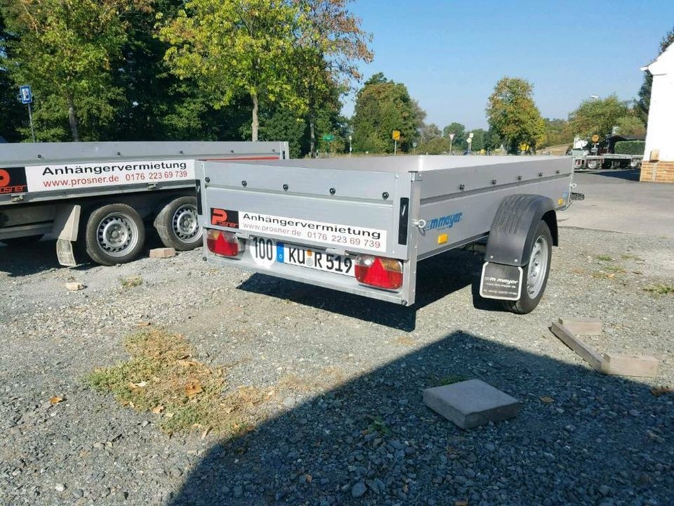 Tieflader 750 KG Anhänger Kastenanhänger mieten in Neudrossenfeld – 4