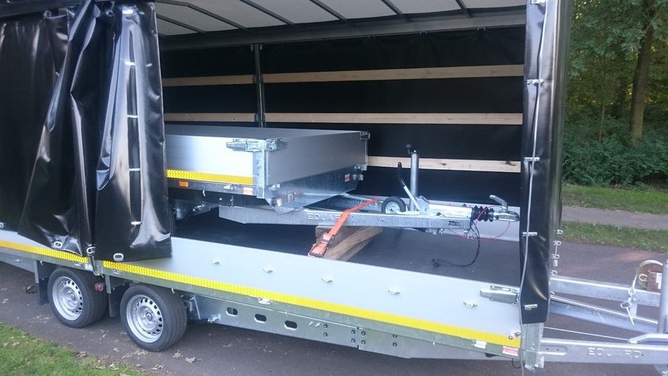 Autotrailer 6m 3,5t GG Anhänger Umzugsanhänger mieten in Hennigsdorf – 3