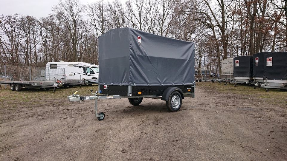 Anhänger B Führerschein Planenanhänger mieten in Hennigsdorf – 4