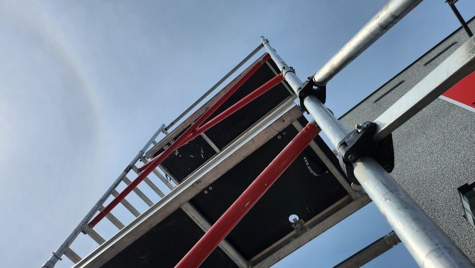Rollgerüst Fahrgerüst Rollrüstung Gerüst 6,30m mieten in Hennigsdorf – 4