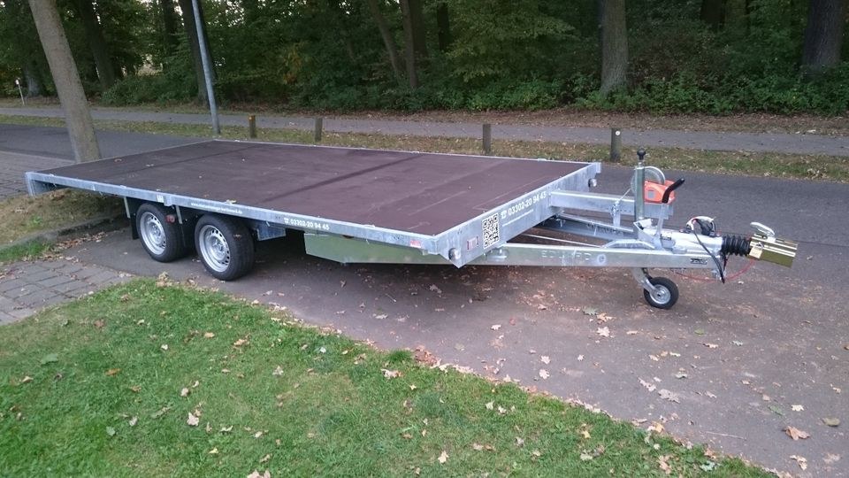 Autotrailer Anhänger Autoanhänger 5m Trailer mieten in Hennigsdorf – 3