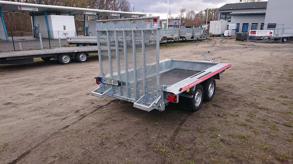 Baggeranhänger Baumaschinenanhänger Anhänger mieten in Hennigsdorf – 4
