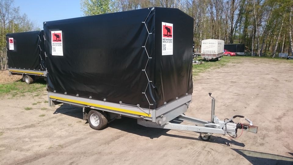PkW Anhänger Umzugsanhänger Planenanhänger mieten in Hennigsdorf – 3