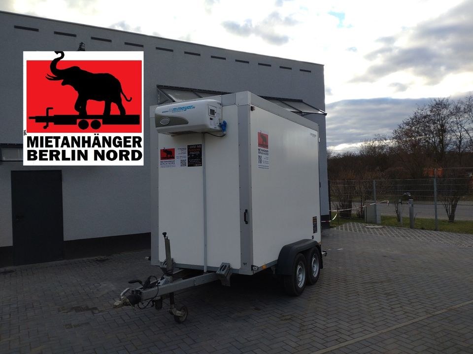 Tiefkühlanhänger 20 C m Rohrbahnen Anhänger mieten in Hennigsdorf
