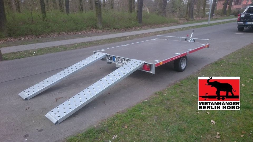 Autotrailer Anhänger Trailer Smarttrailer mieten in Hennigsdorf