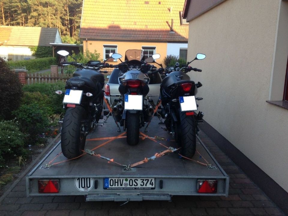 Motorradanhänger Motorradtrailer 3 Mopeds mieten in Hennigsdorf – 4