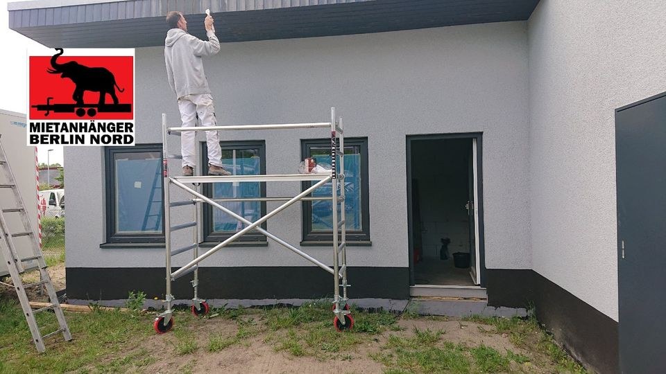 Rollgerüst Fahrgerüst Rollrüstung Gerüst 4,30m mieten in Hennigsdorf