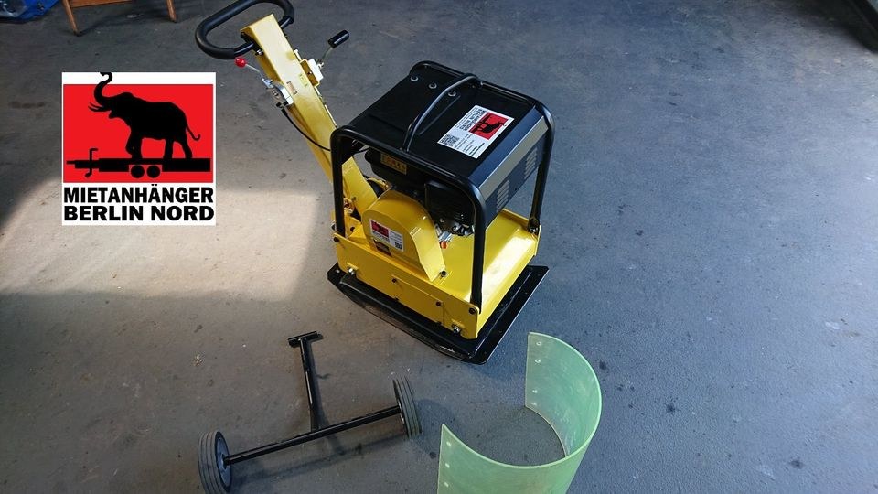 Rüttelplatte Verdichter Rüttler Stampfer 180 Kg mieten in Hennigsdorf