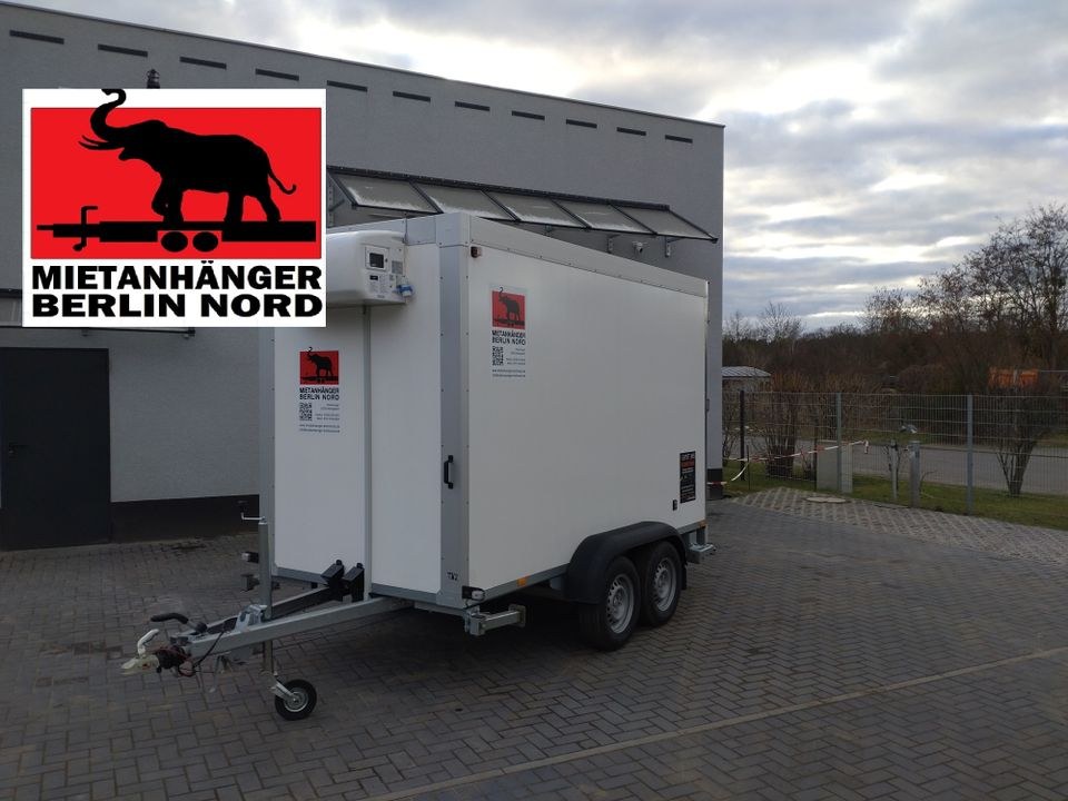 Tiefkühlanhänger 20 C TK Anhänger Kühlanhänger mieten in Hennigsdorf