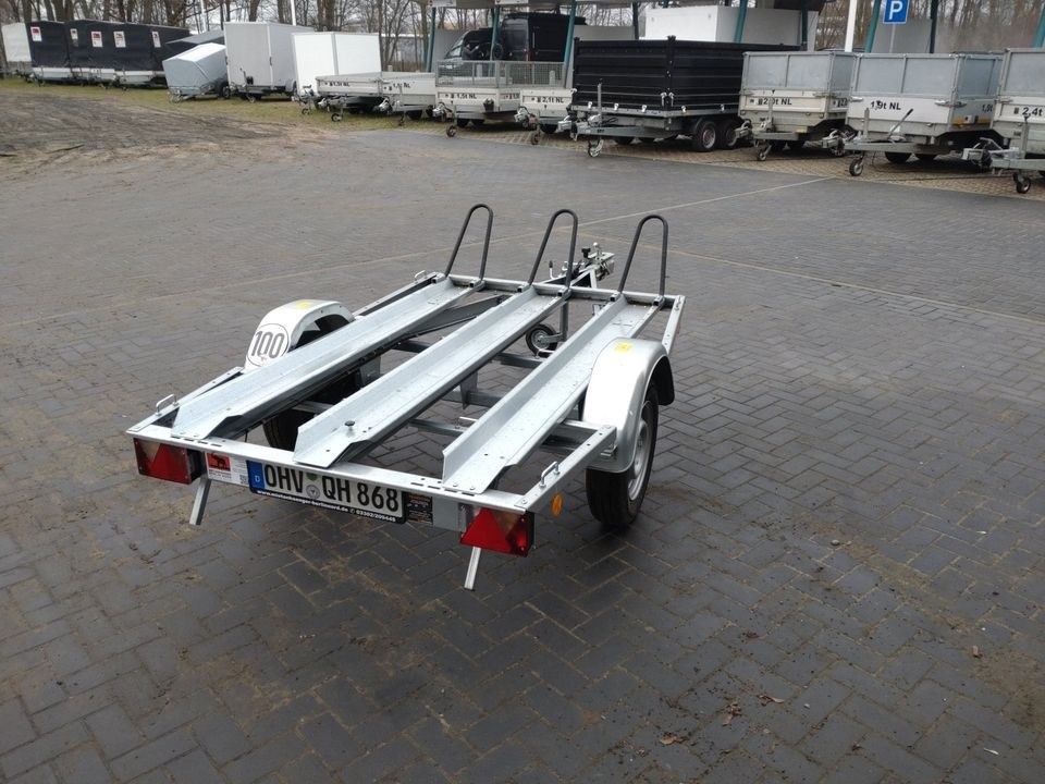 1 o 2 Motorradanhänger ungebremst Anhänger mieten in Hennigsdorf – 4