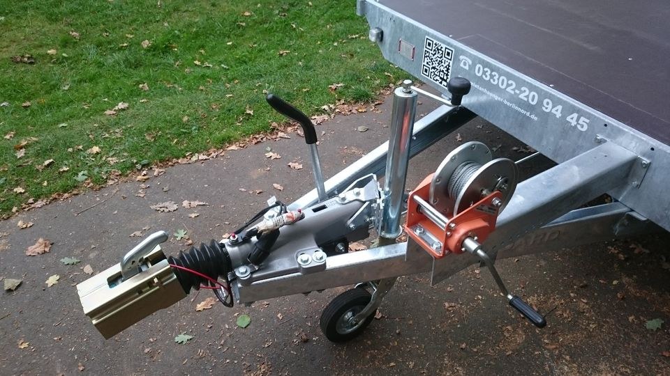 Autotrailer Anhänger Autoanhänger 5m Trailer mieten in Hennigsdorf – 4