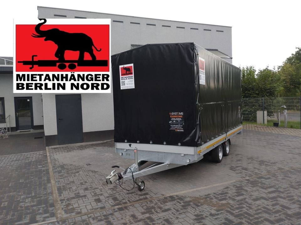 PkW Umzug Anhänger 5m 2,7t mieten in Hennigsdorf – fair & flexibel