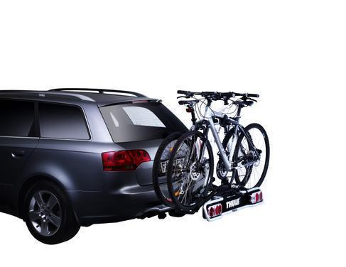 Fahrradträger für 2 Fahrräder für Anhängerkupplung Thule / Heckträger / Fahrradheckträger – 2