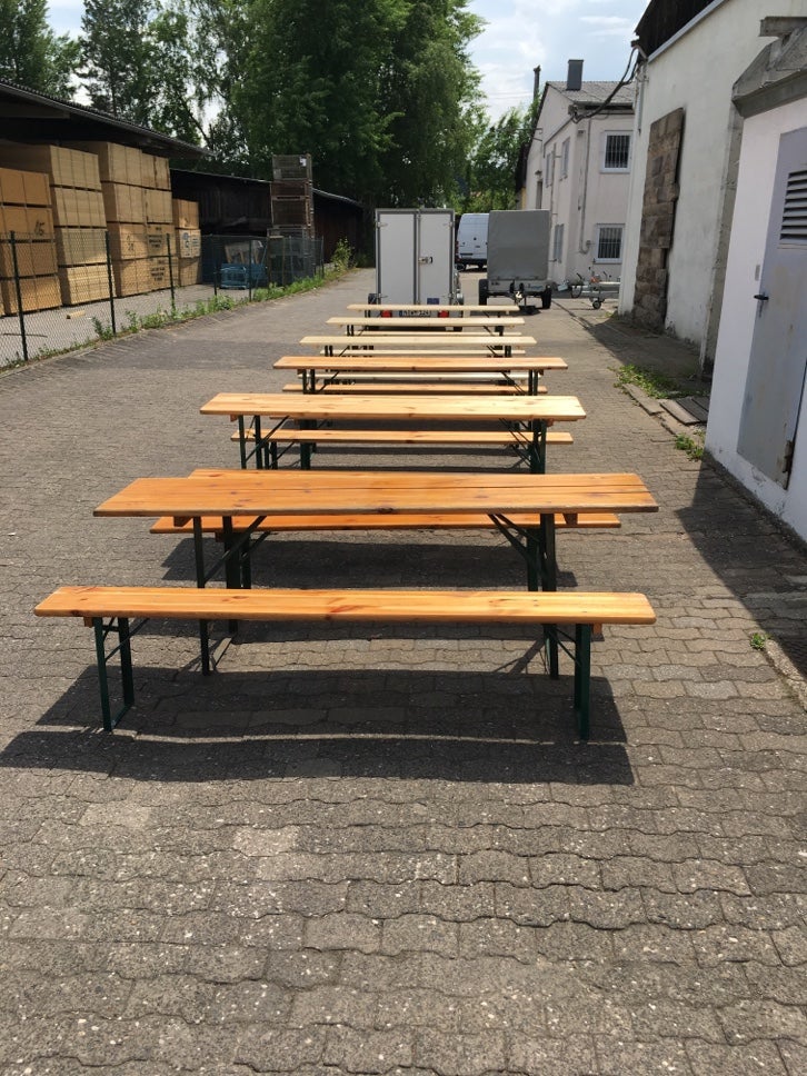 Bierzeltgarnituren, Festzeltgarnituren, Bierbänke, Tische, Partymöbel – 3