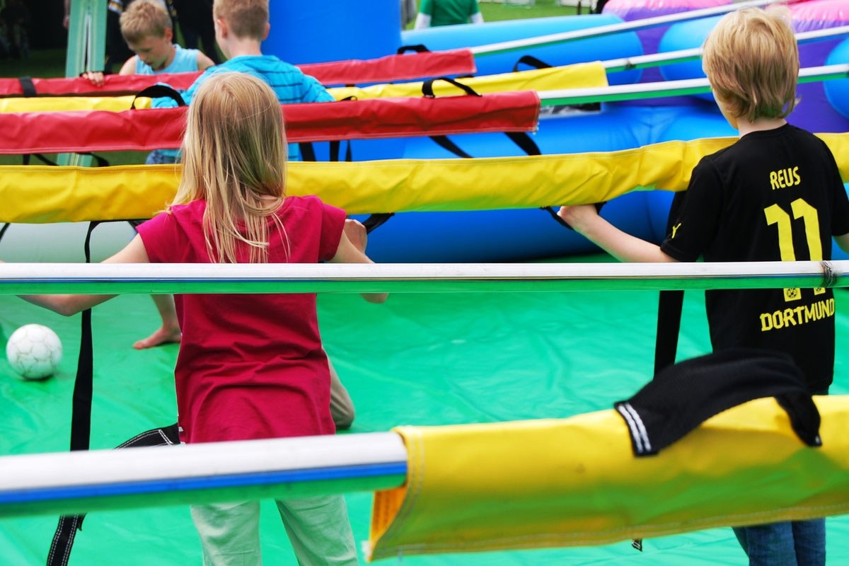 Human Table Soccer XXL mieten in Kaufungen
