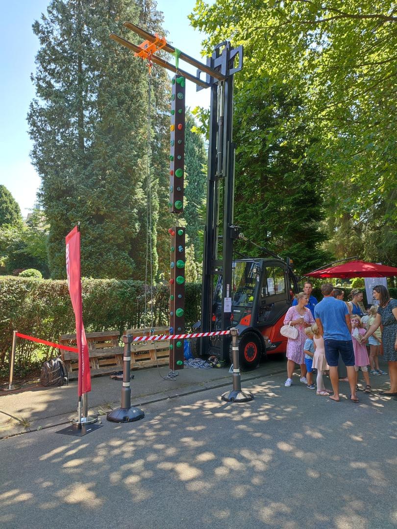 Kletterschlange - Kletterwand - mobiles Klettern mieten in Butzbach