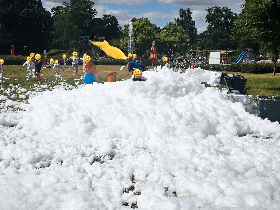 Schaumkanone mieten in Taucha – Atmosphäre auf Knopfdruck – 3
