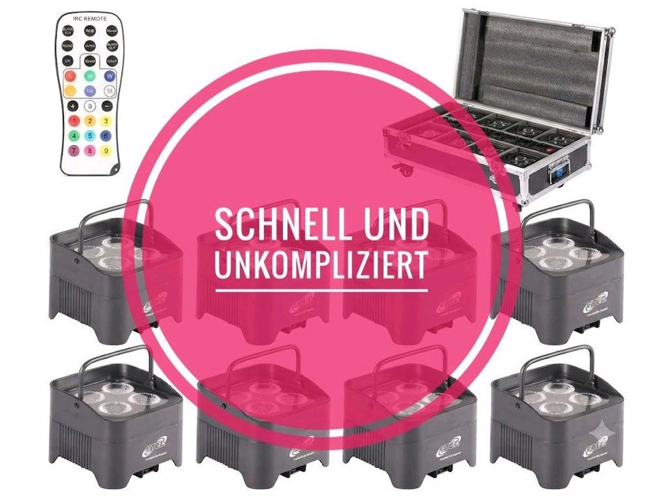 Akku Lampen mieten in Taucha – Sound, der ankommt