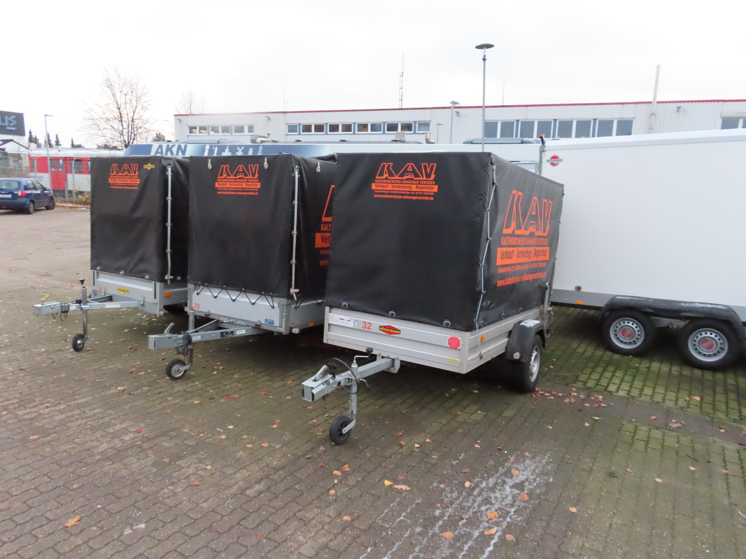 750 KG Planen Anhänger Mieten PKW Anhänger Kastenanhänger – 3