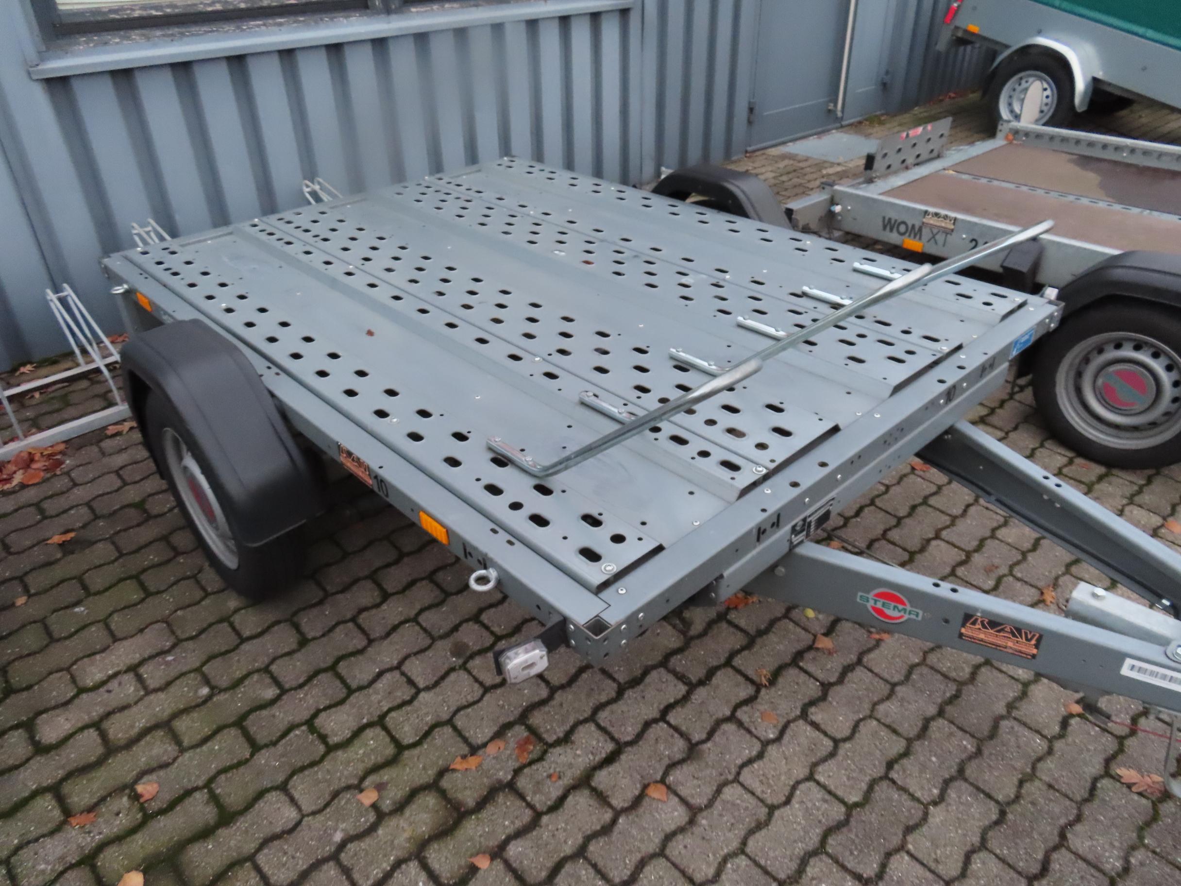 Motorrad Anhänger 750 KG für1-2 Motorräder Anhänger Mieten PKW Anhänger Autotransport Kofferanhänger Motorrad Anhänger Trailer Planen Anhänger – 2