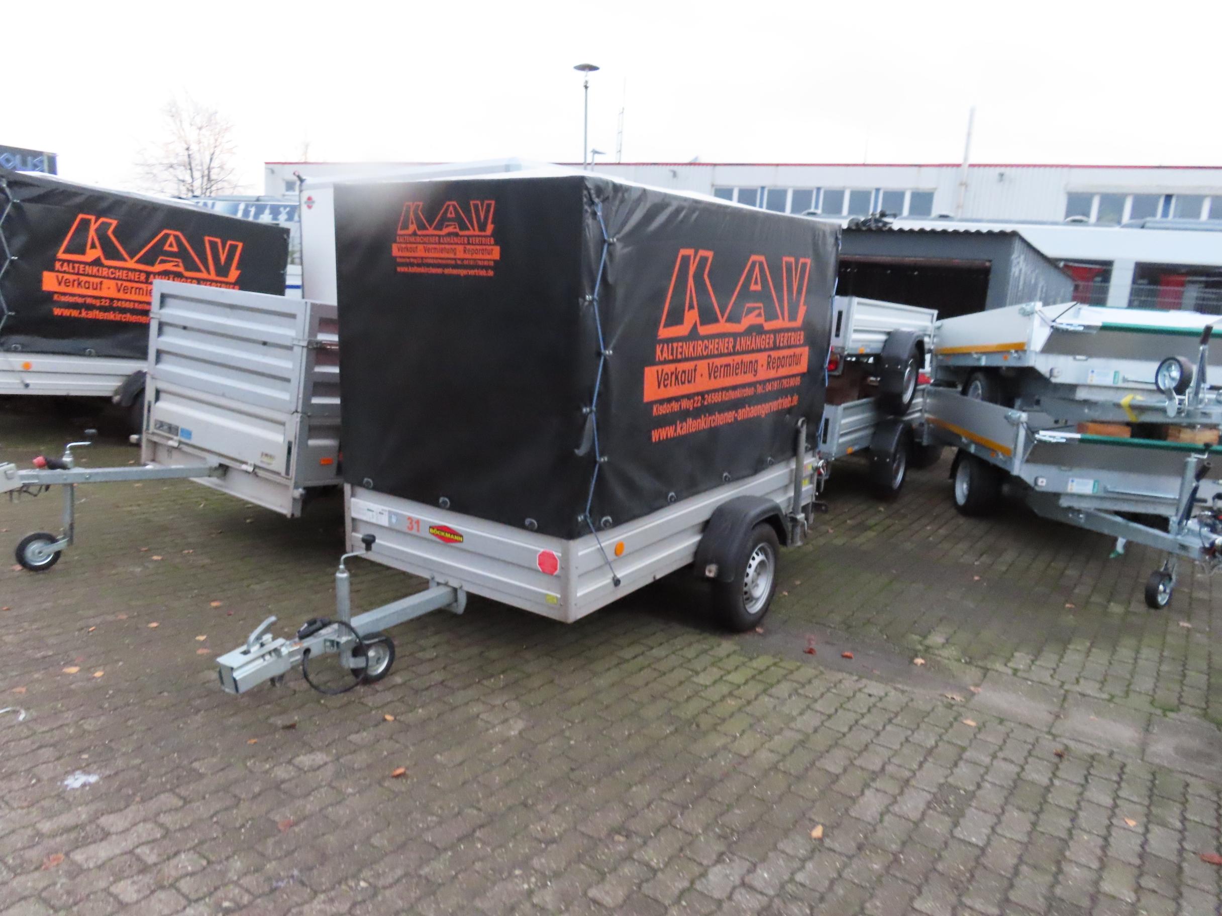 750 KG Planen Anhänger Mieten PKW Anhänger Kastenanhänger – 2