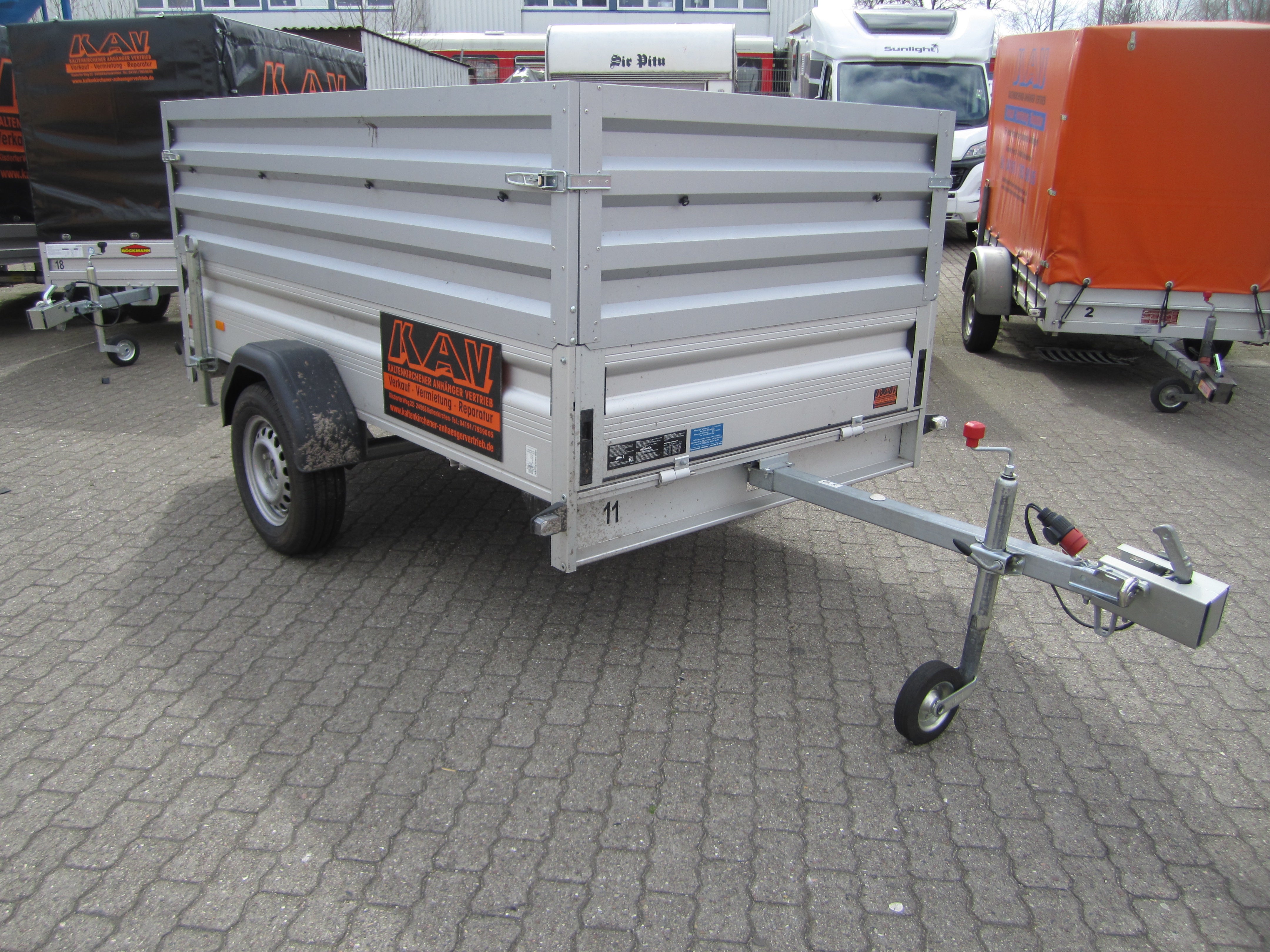 Kastenanhänger 2000 KG mieten. PKW Anhänger. – 3