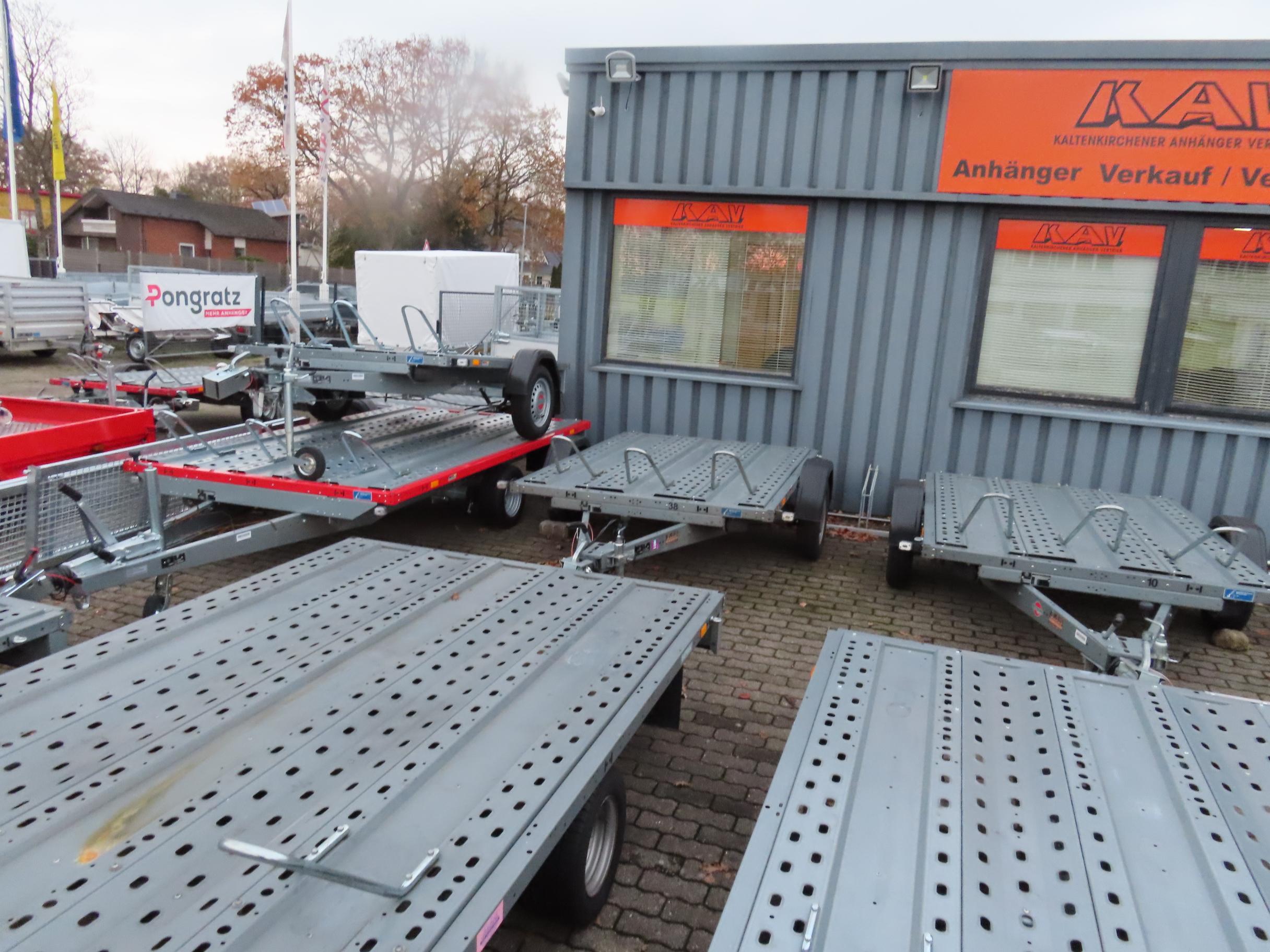 Motorrad Anhänger 1500 KG  für1-3 Motorräder Anhänger Mieten PKW Anhänger Autotransport Kofferanhänger Motorrad Anhänger Trailer Planen Anhänger Kipper – 4