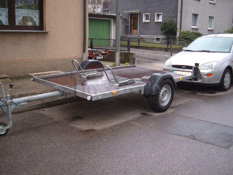Motorradanhänger für bis zu zwei Maschinen gebrems mieten in Bochum – 2