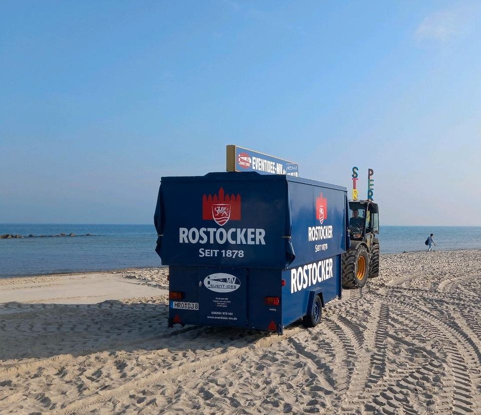 Bierwagen Ausschankwagen Zapfanlage Fassbier mieten in Sanitz