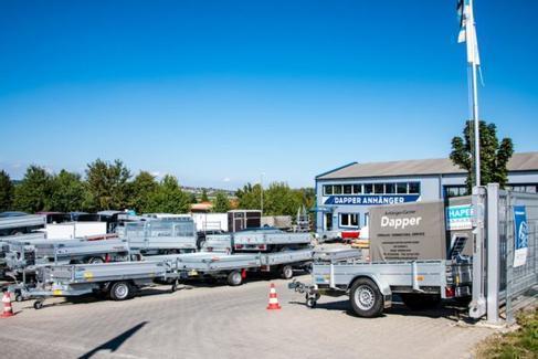ungbremster Tieflader Motorradtransporter bis zu 2 Motorräder - 750 kg Anhänger – 4